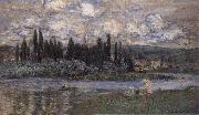 Claude Monet View of Vetheuil oil painting